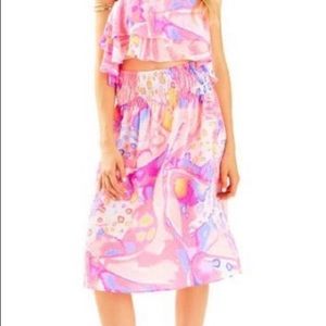 Lilly Pulitzer Berk MIDI Skirt